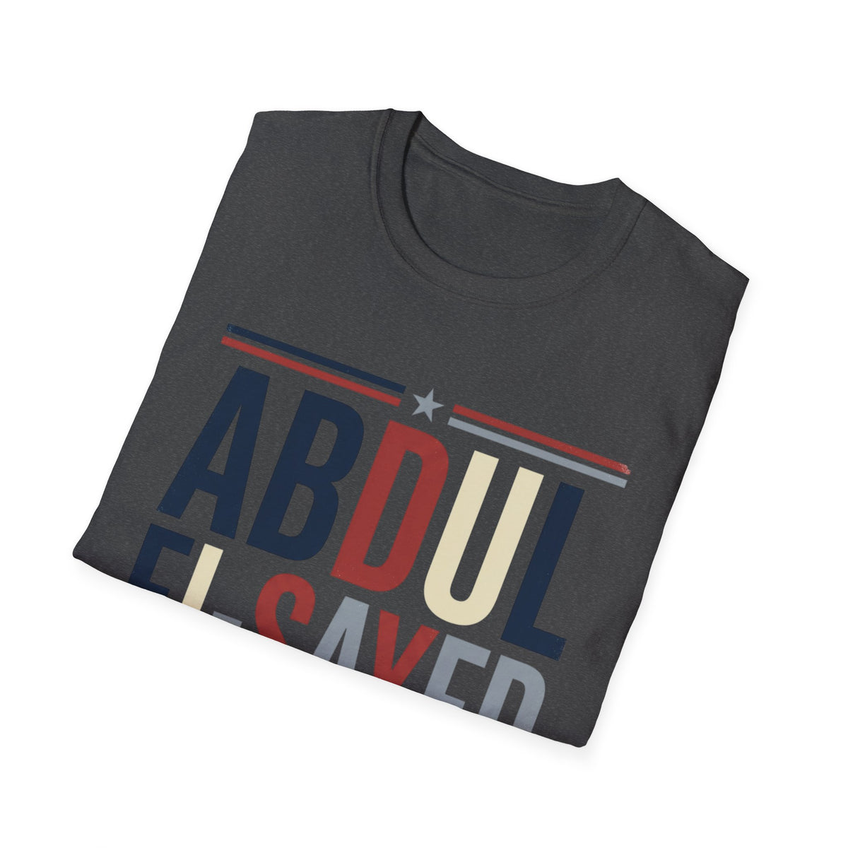 Abdul El-Sayed US Senate 2026 T-Shirt Political Campaign Tee Democratic Michigan