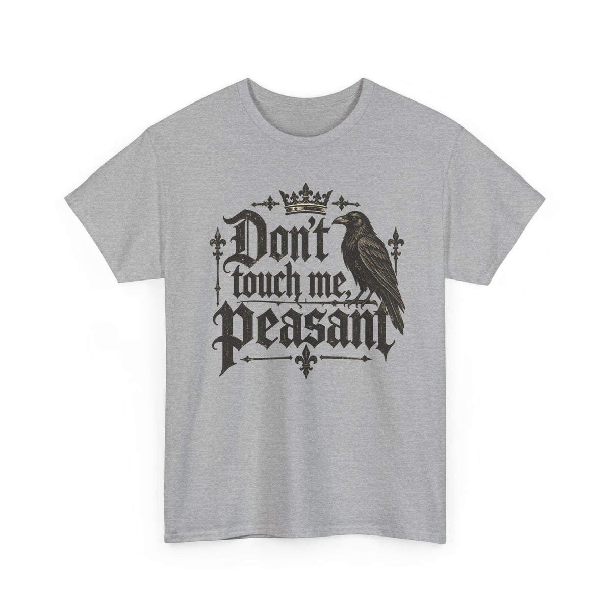Don't Touch Me Peasant Gothic T Shirt Funny Goth Tee Alternative