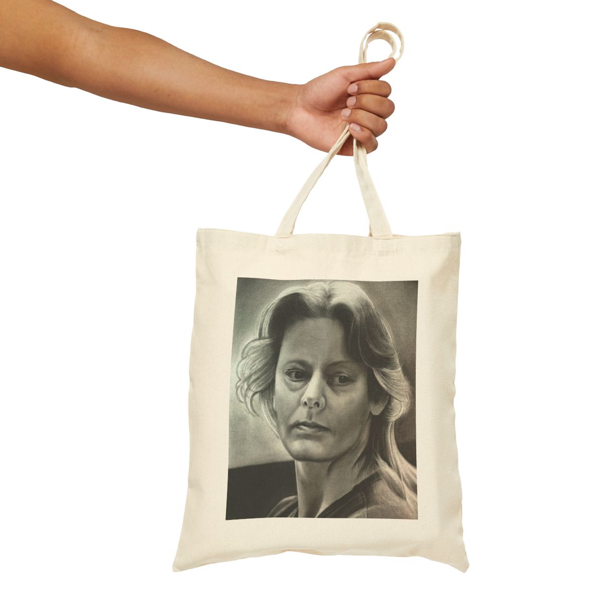 Aileen Wuornos True Crime Original Art Portrait Tote Bag Canvas