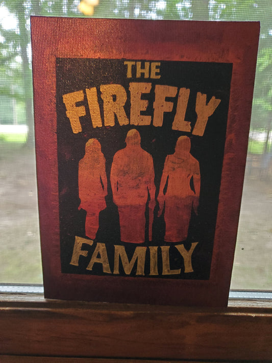 Firefly Family Devils Rejects Canvas Art Wall Hanging Home Decor Horror True Crime