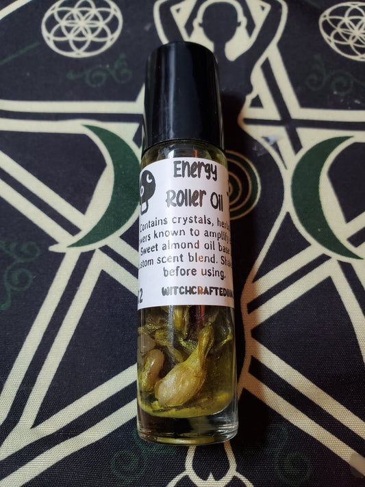 Energy Roller Oil Perfume Holistic Health Beauty Large