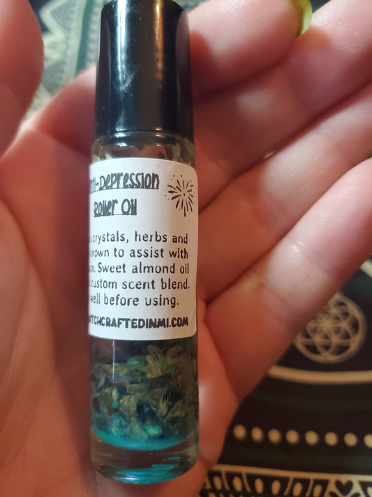Anti-Depression Health Roller Oil Perfume Holistic Health Beauty