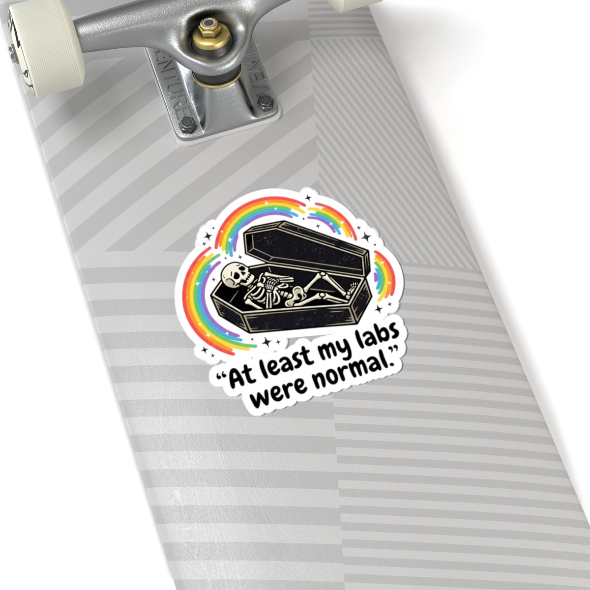 At Least My Labs Were Normal Sticker Decal Medical Humor