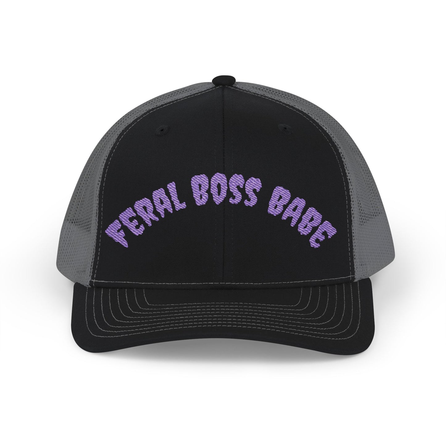 Feral Boss Babe Snapback Cap | Trucker Mesh Back