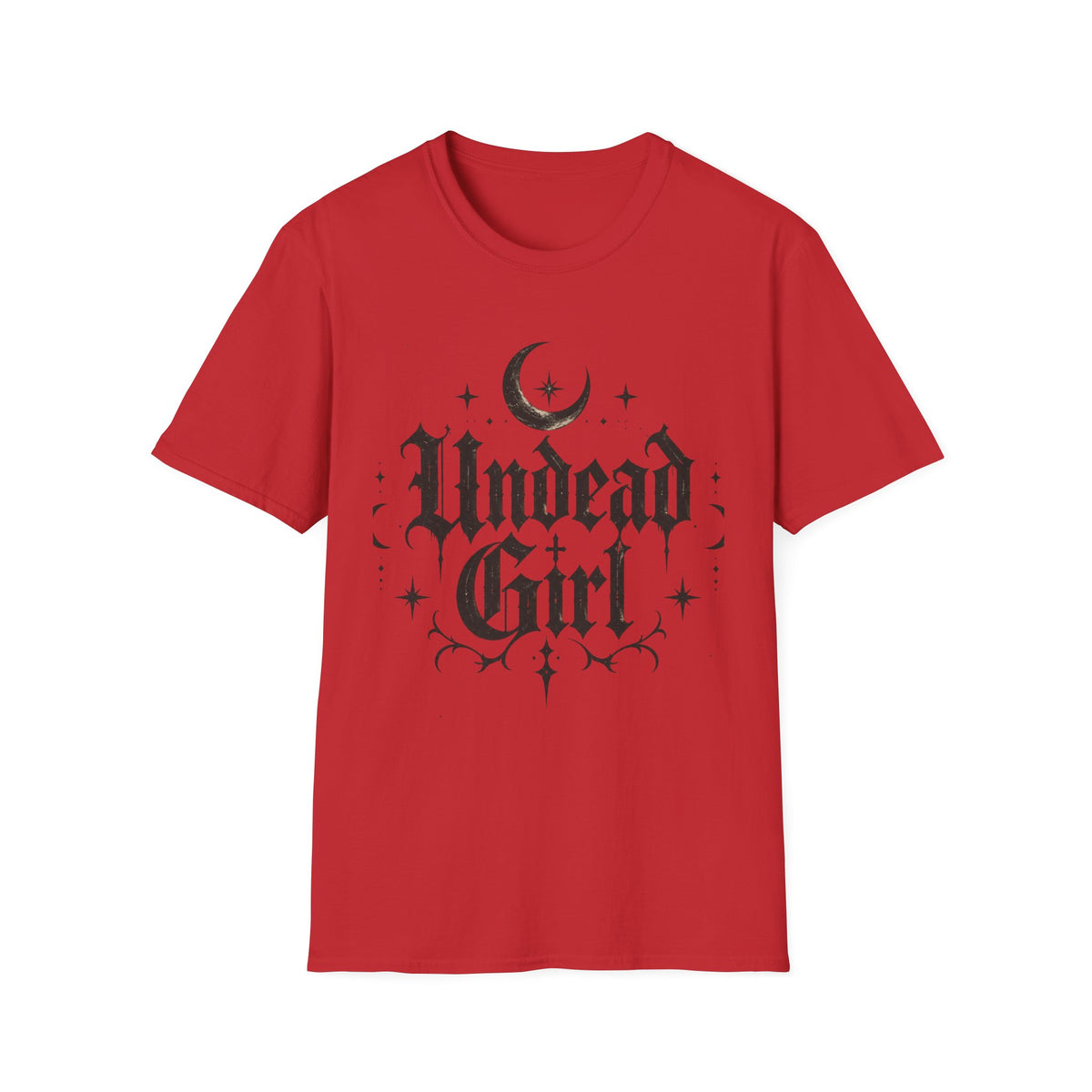 Undead Girl Gothic T-Shirt Alternative Witch Clothing Tee