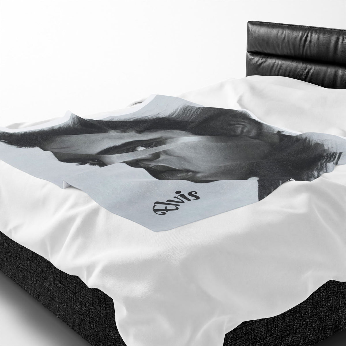 Elvis Velveteen Plush Blanket Music Home Decor