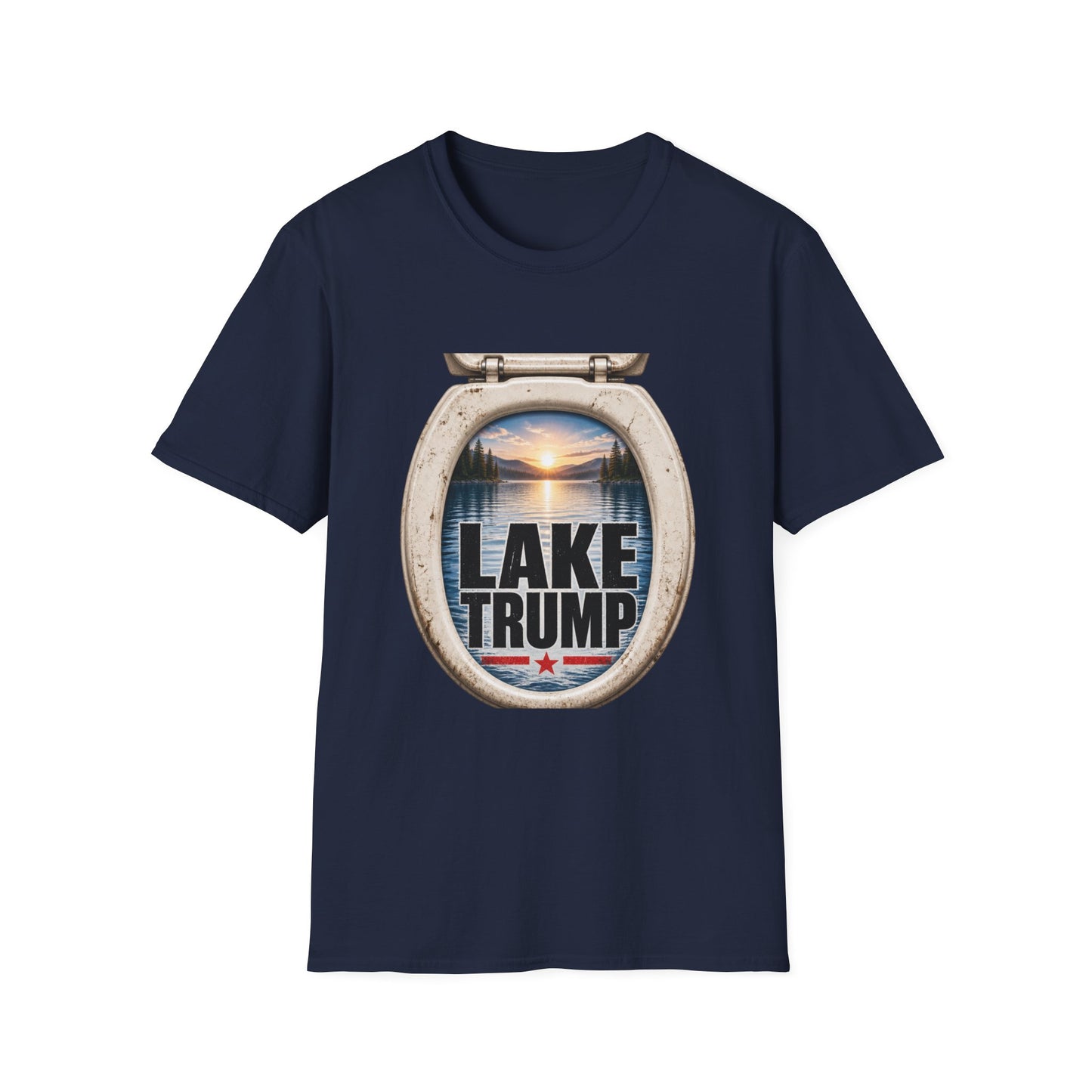 Lake Trump T-Shirt Toilet Lake Ontario OG Anti Maga Clothing