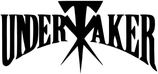 Undertaker Vinyl Decal Sticker Halloween Horror Wrestling