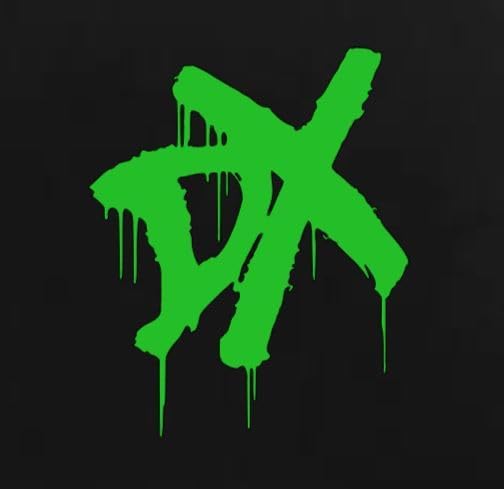 DX Degeneration X Vinyl Decal Sticker Halloween Horror Wrestling