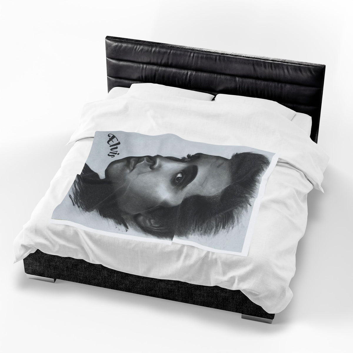 Elvis Velveteen Plush Blanket Music Home Decor