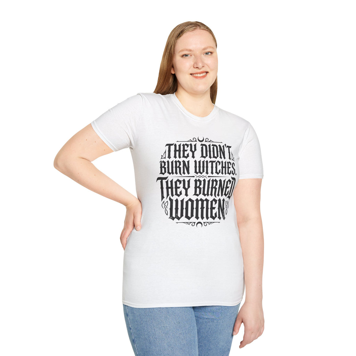 They Didn't Burn Witches They Burned Women T Shirt Feminist Clothing Goth Tee