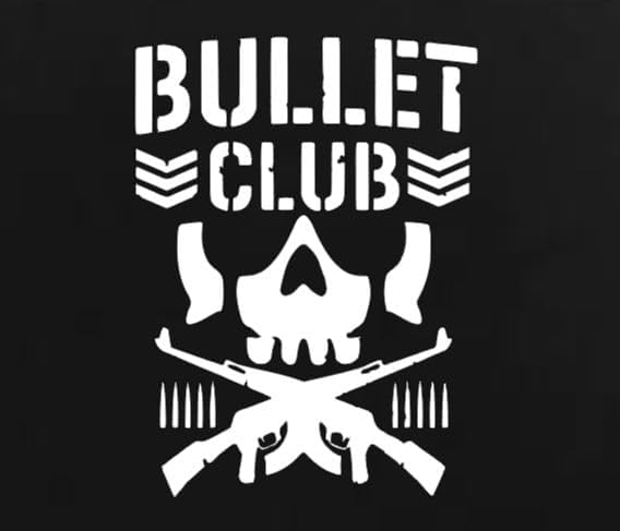 Bullet Club Vinyl Decal Sticker Halloween Horror Wrestling