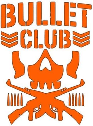 Bullet Club Vinyl Decal Sticker Halloween Horror Wrestling