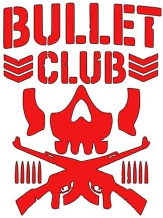 Bullet Club Vinyl Decal Sticker Halloween Horror Wrestling