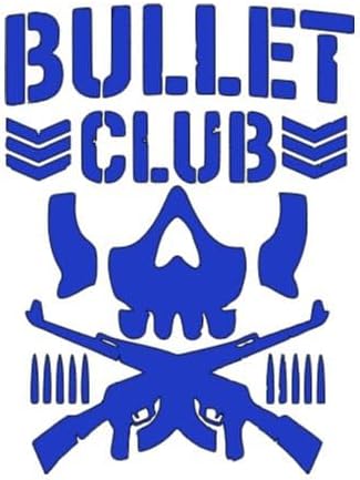 Bullet Club Vinyl Decal Sticker Halloween Horror Wrestling