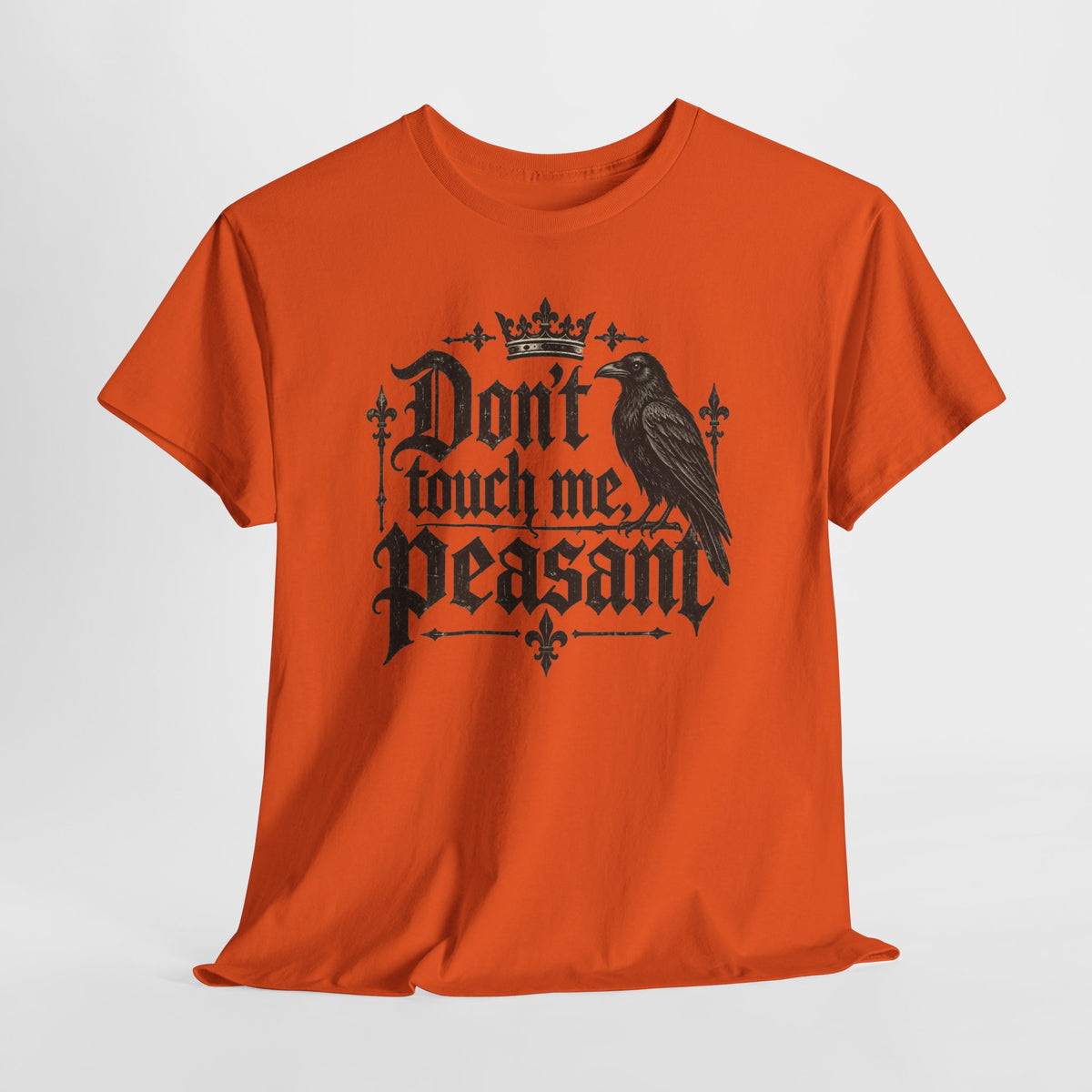 Don't Touch Me Peasant Gothic T Shirt Funny Goth Tee Alternative