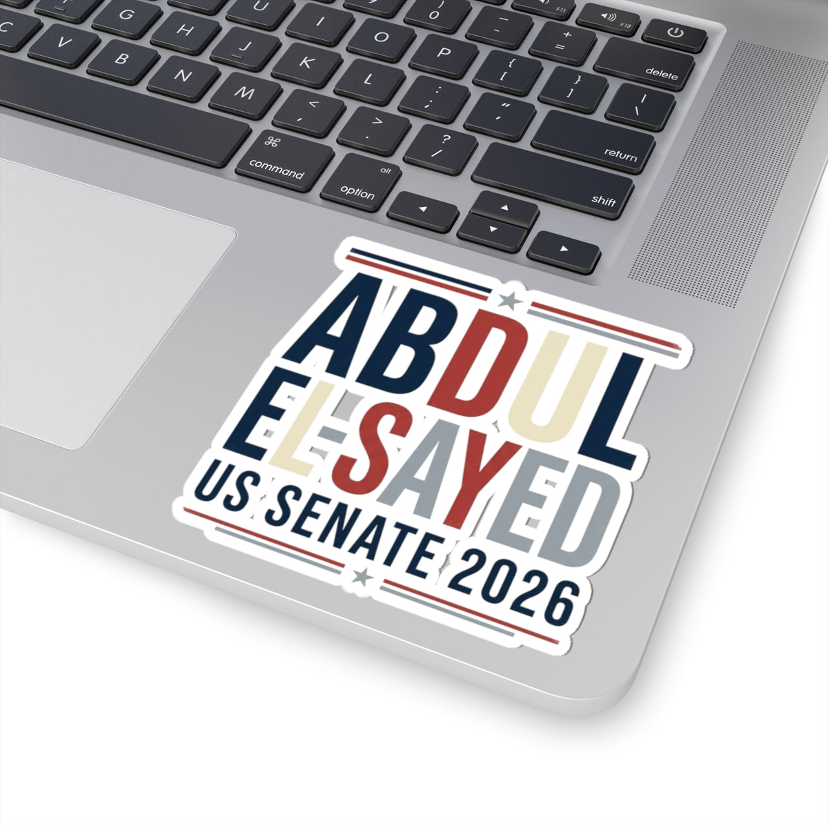 Abdul El-Sayed US Senate 2026 Sticker Political Campaign Democratic Michigan