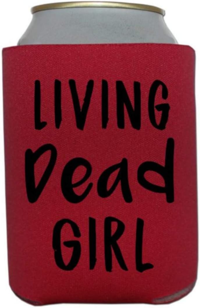 Living Dead Girl Koozie Can Cooler Holder Horror