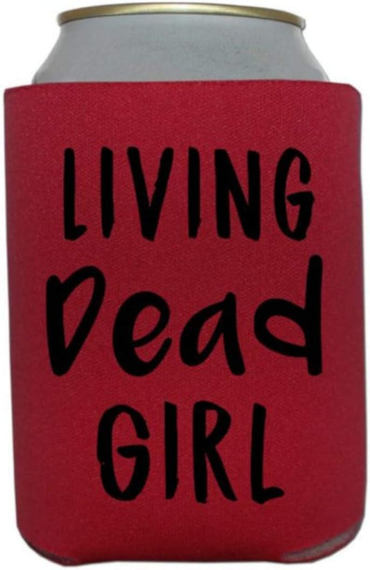 Living Dead Girl Koozie Can Cooler Holder Horror