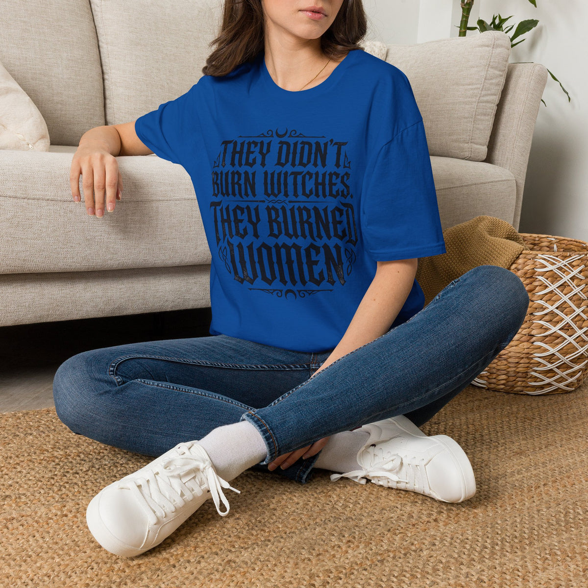 They Didn't Burn Witches They Burned Women T Shirt Feminist Clothing Goth Tee