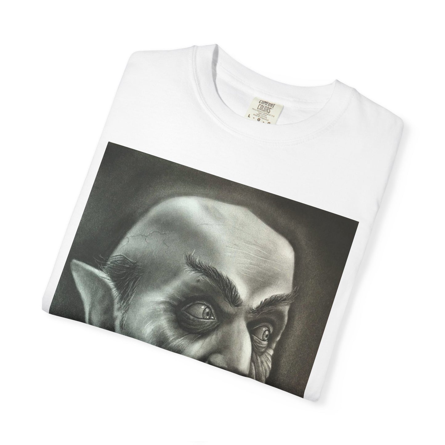 Nosferatu Vampire Original Art Portrait T-Shirt Horror Halloween