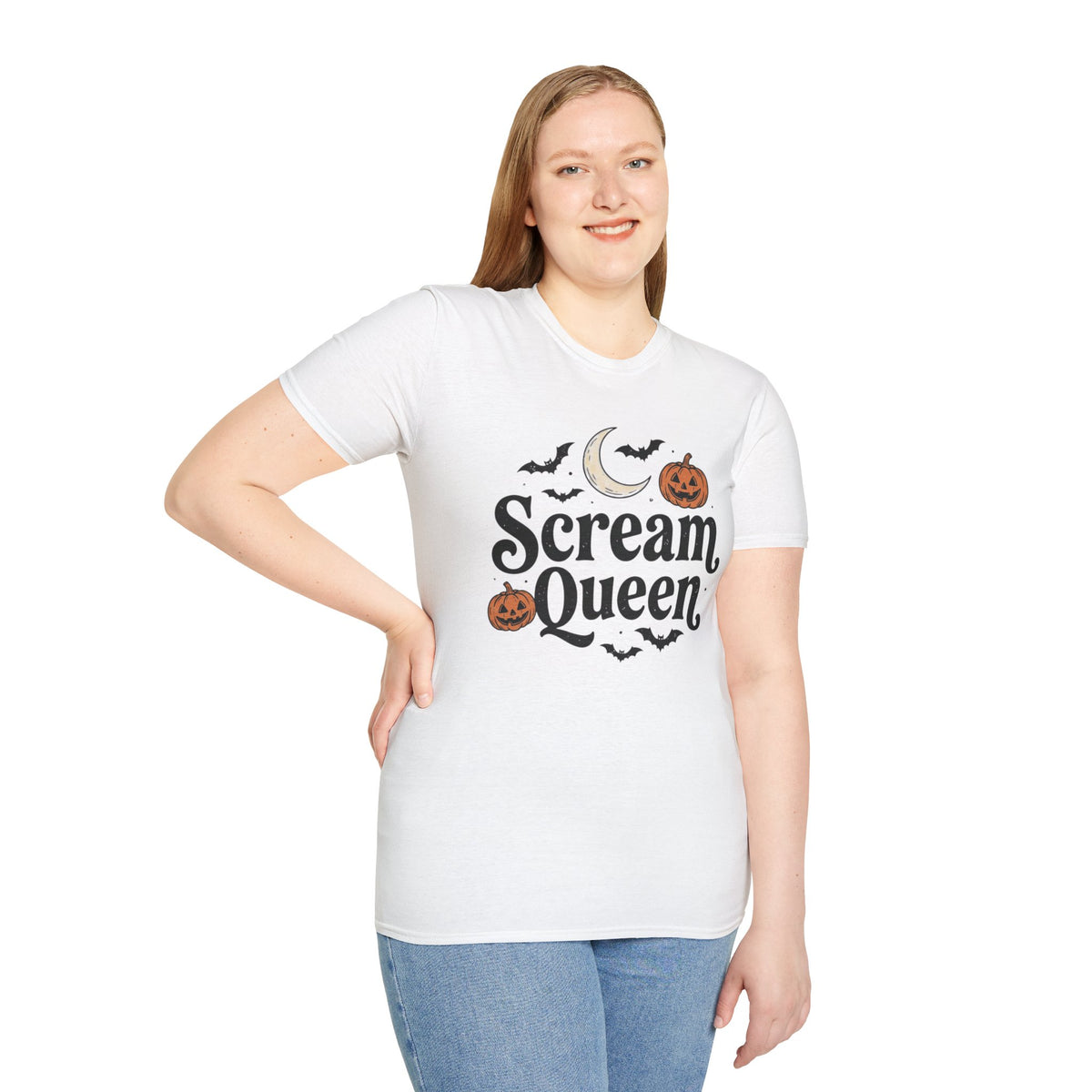 Scream Queen T-Shirt Halloween Spooky Horror Alternative Goth Clothing