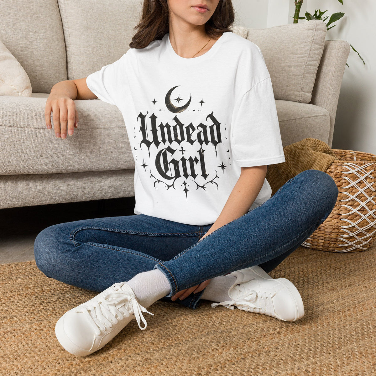 Undead Girl Gothic T-Shirt Alternative Witch Clothing Tee