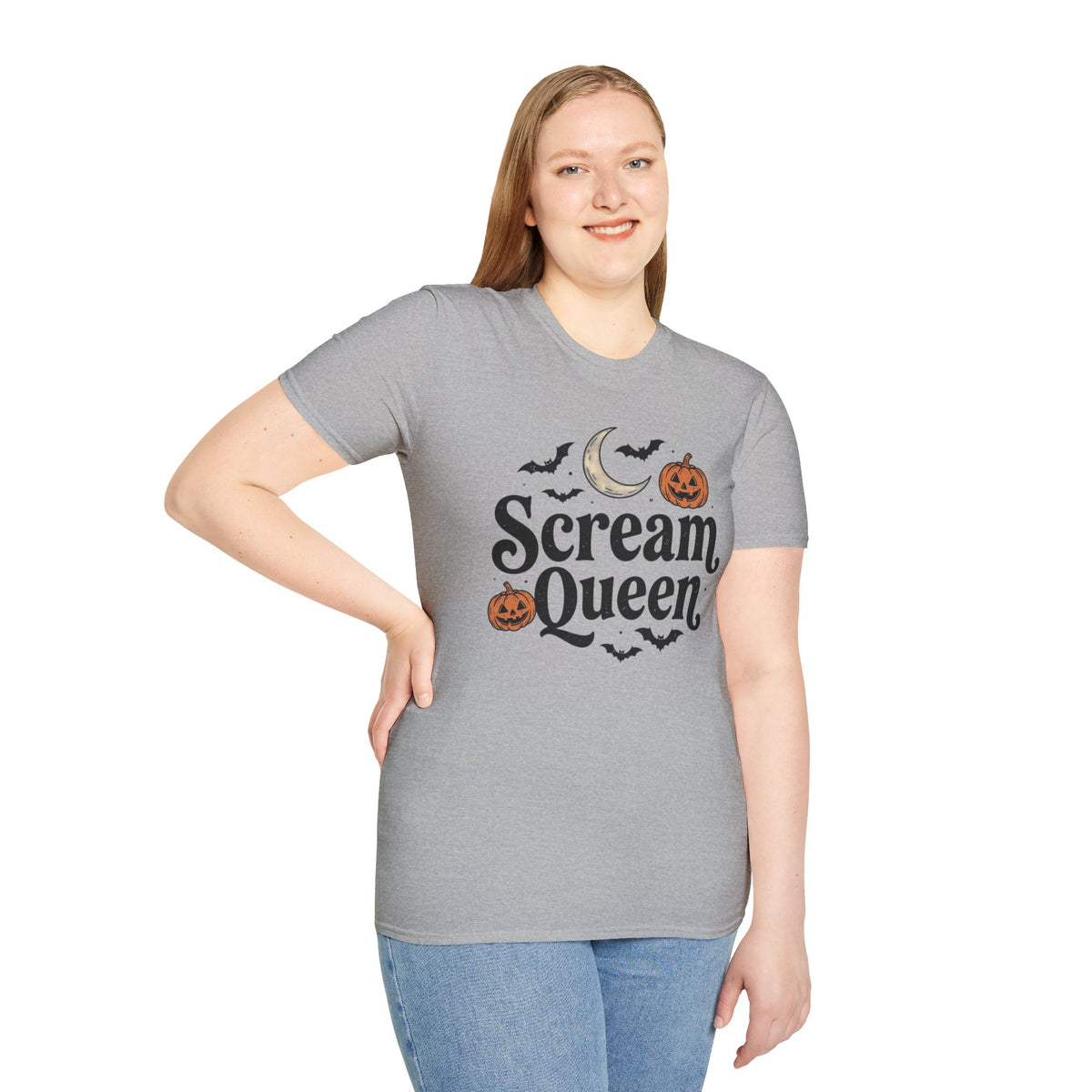 Scream Queen T-Shirt Halloween Spooky Horror Alternative Goth Clothing