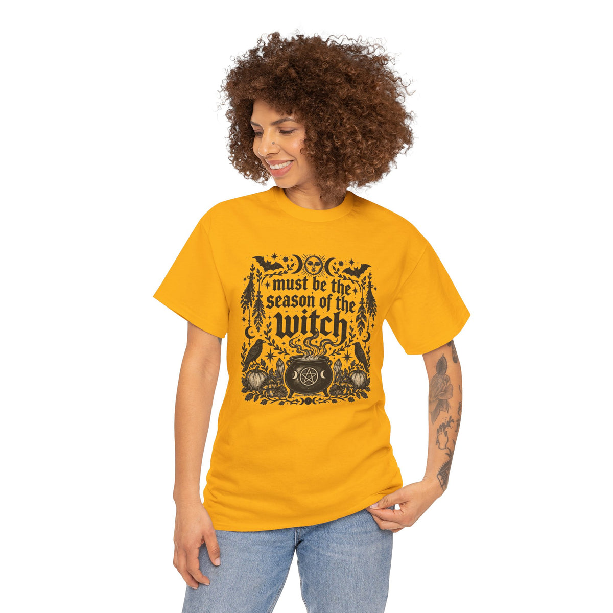 Season of the Witch T-Shirt Witchy Fall Halloween Spooky Season Tee