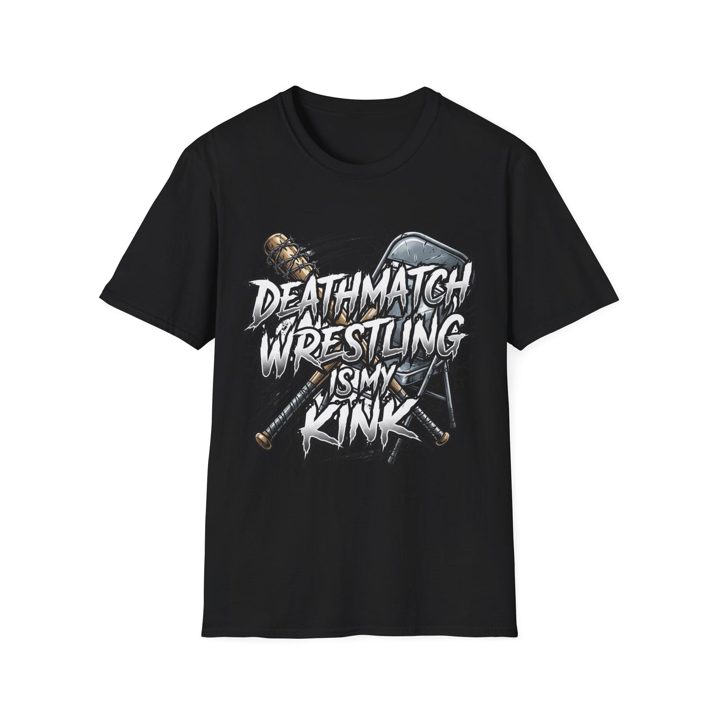 Deathmatch Wrestling T-Shirt Pro Wrestling Fan Unisex Tee Clothing