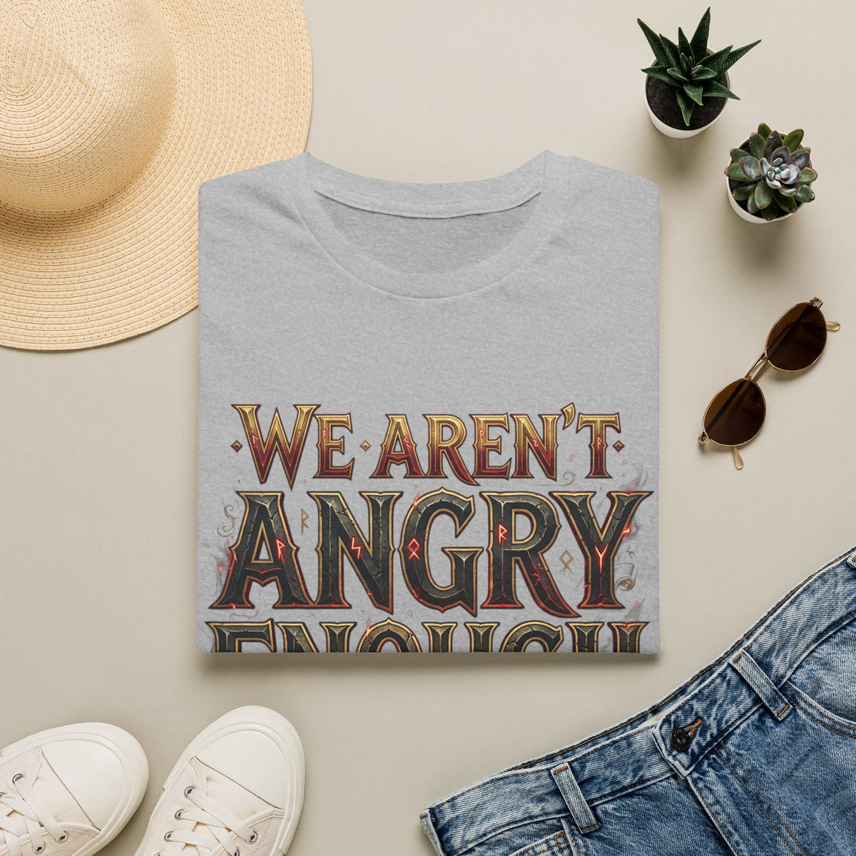 We Aren't Angry Enough T-Shirt Gothic Statement Tee Alternative Clothing