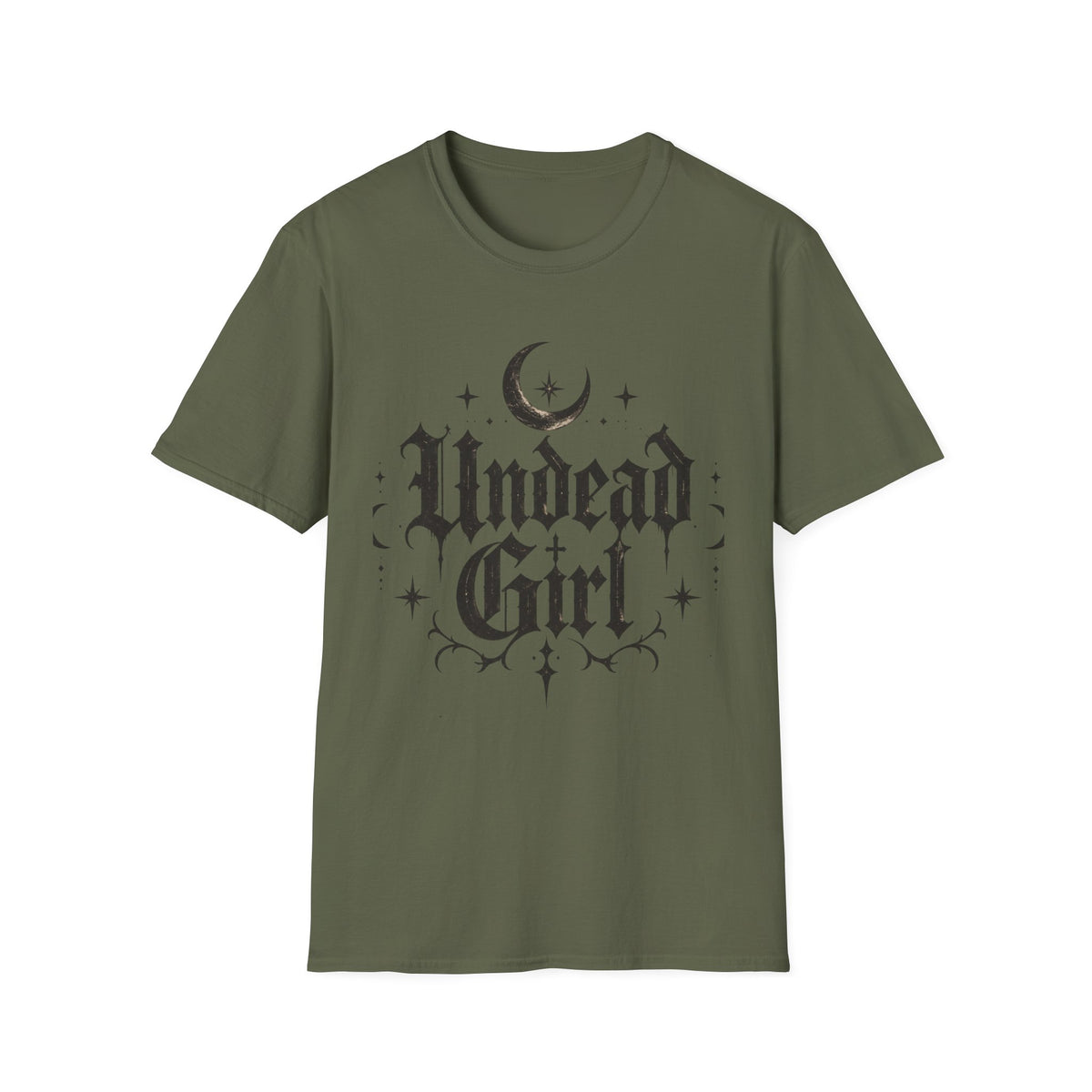 Undead Girl Gothic T-Shirt Alternative Witch Clothing Tee