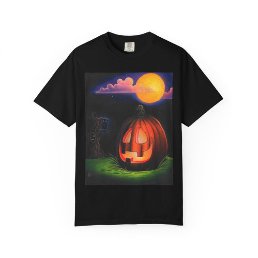 Halloween Jack-O'-Lantern T-Shirt Spooky Original Art Alternative Goth