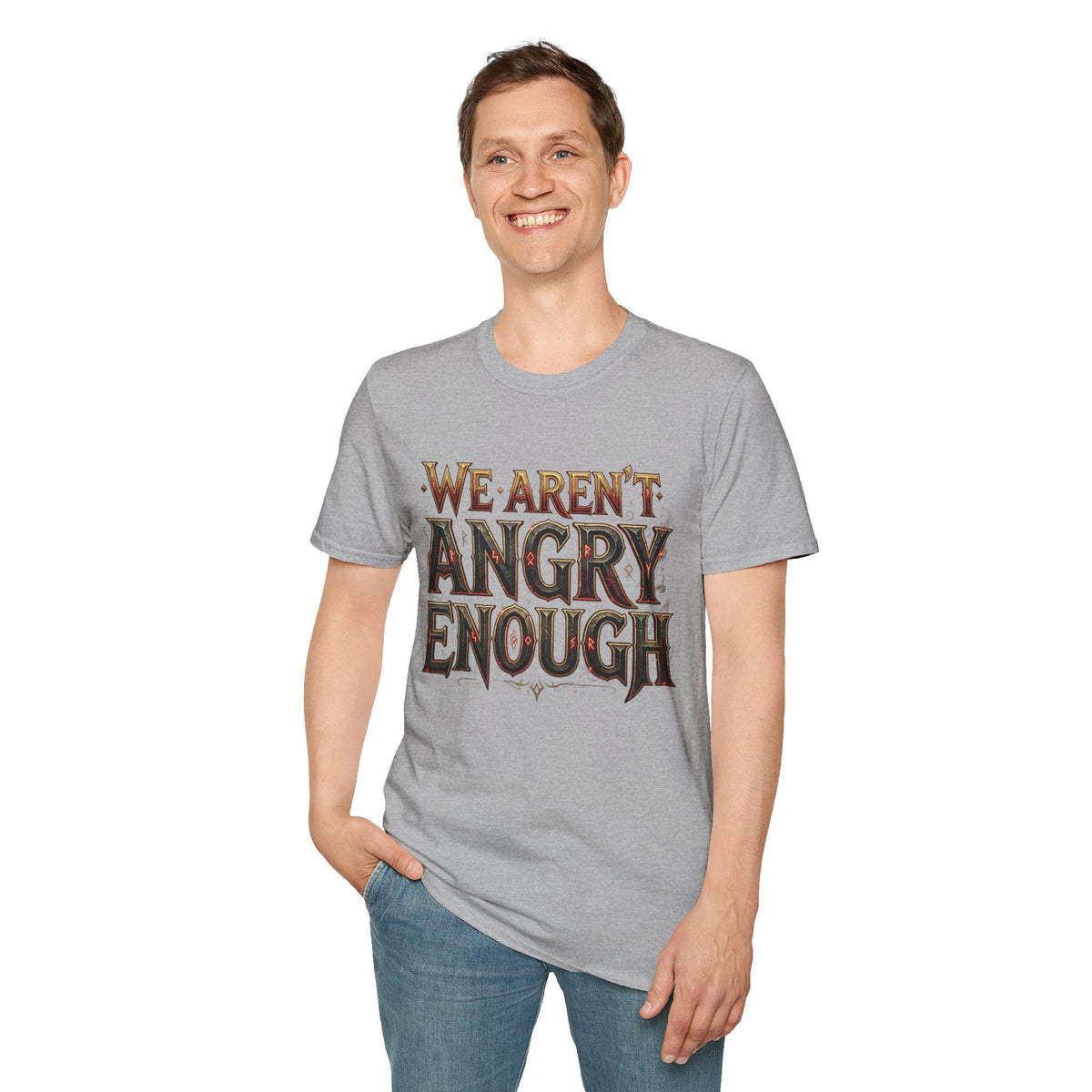 We Aren't Angry Enough T-Shirt Gothic Statement Tee Alternative Clothing