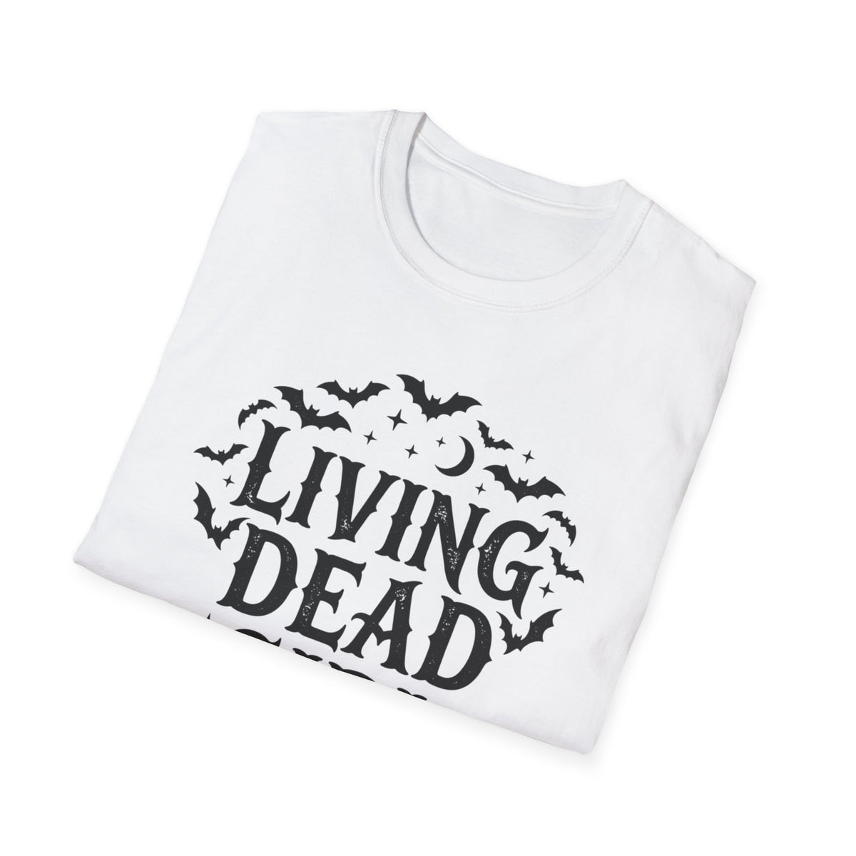 Living Dead Girl T-Shirt Gothic Halloween Bats Alternativee Goth Clothing