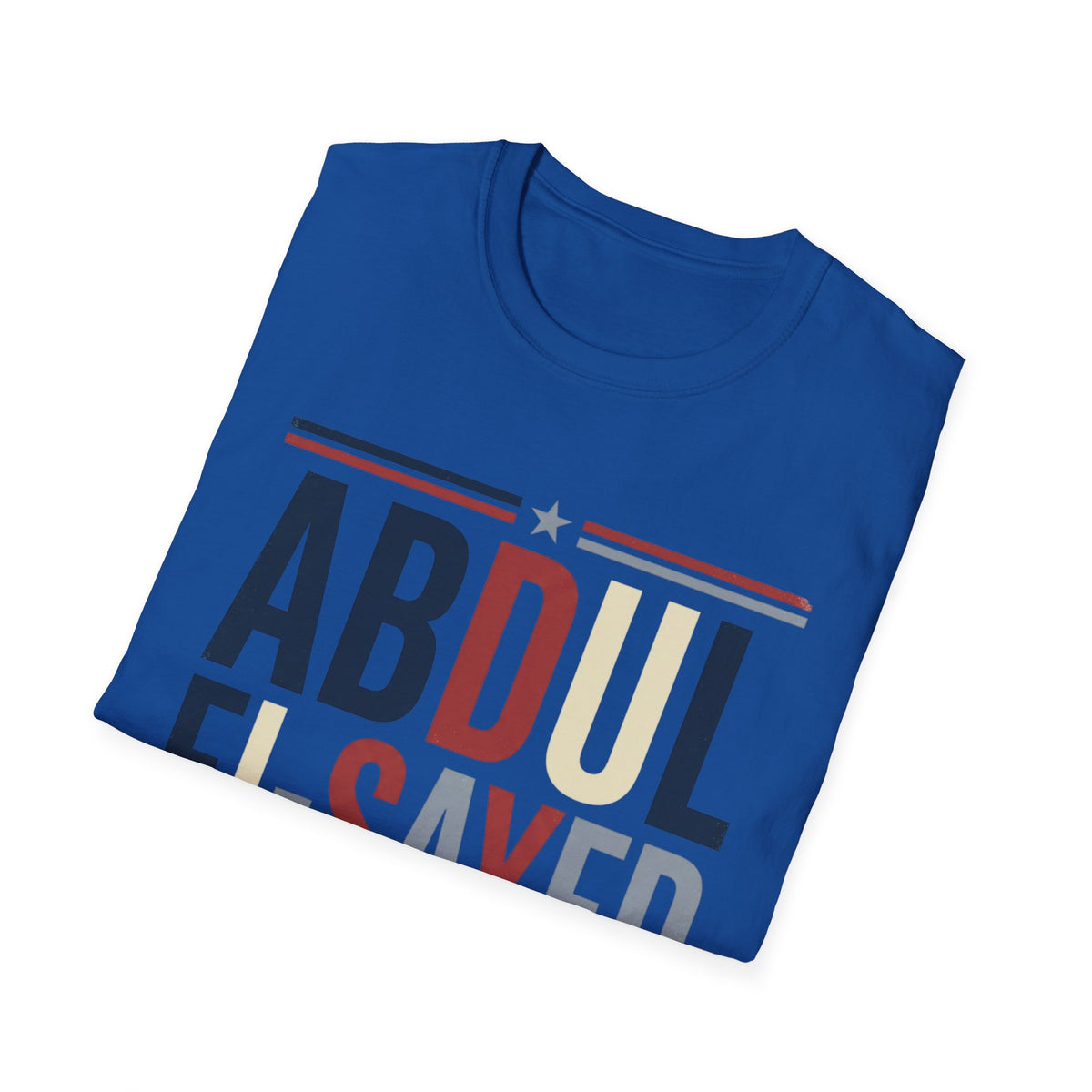Abdul El-Sayed US Senate 2026 T-Shirt Political Campaign Tee Democratic Michigan