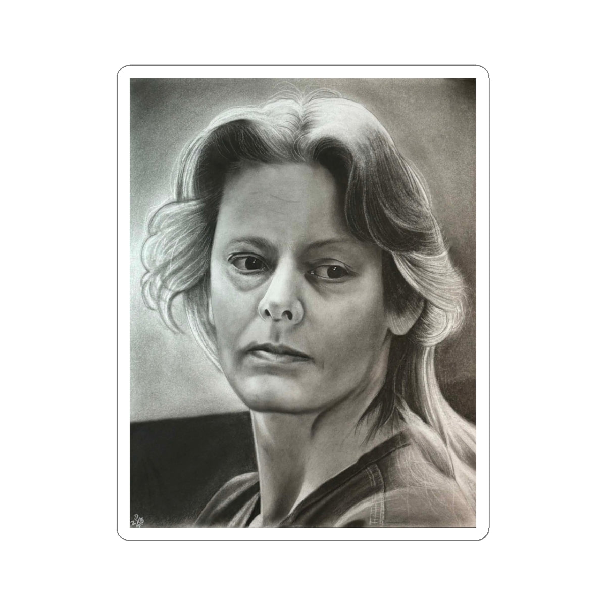 Aileen Wuornos True Crime Sticker Decal Original Art Horror Halloween