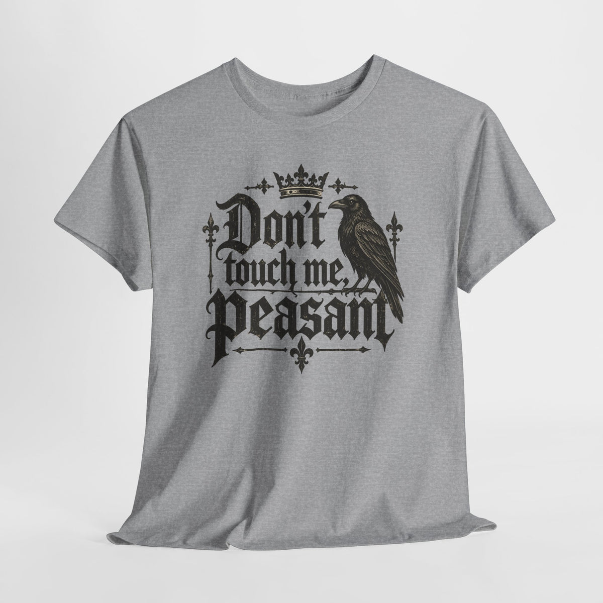 Don't Touch Me Peasant Gothic T Shirt Funny Goth Tee Alternative