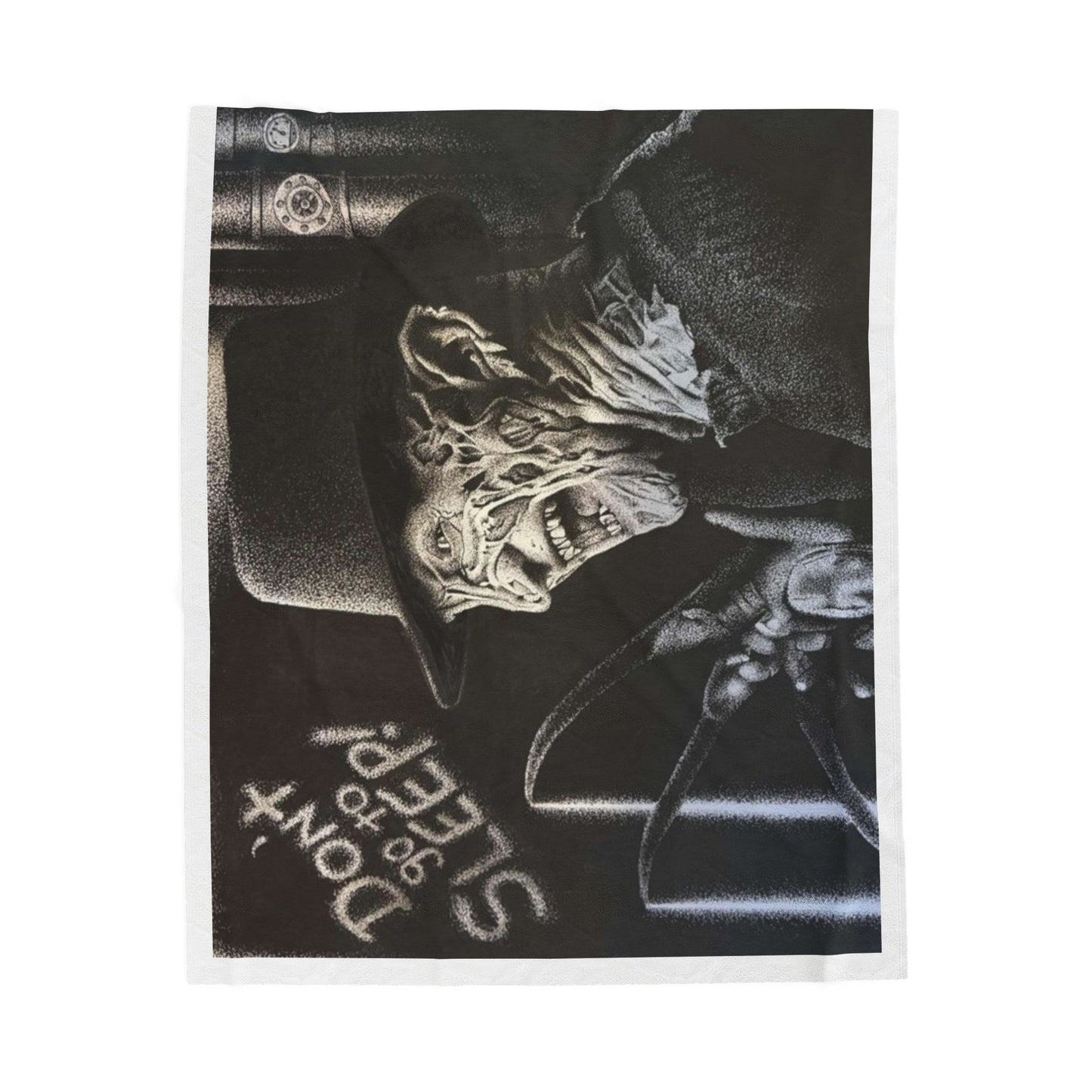 Freddy Krueger Horror Blanket Nightmare Velveteen Plush Home Decor