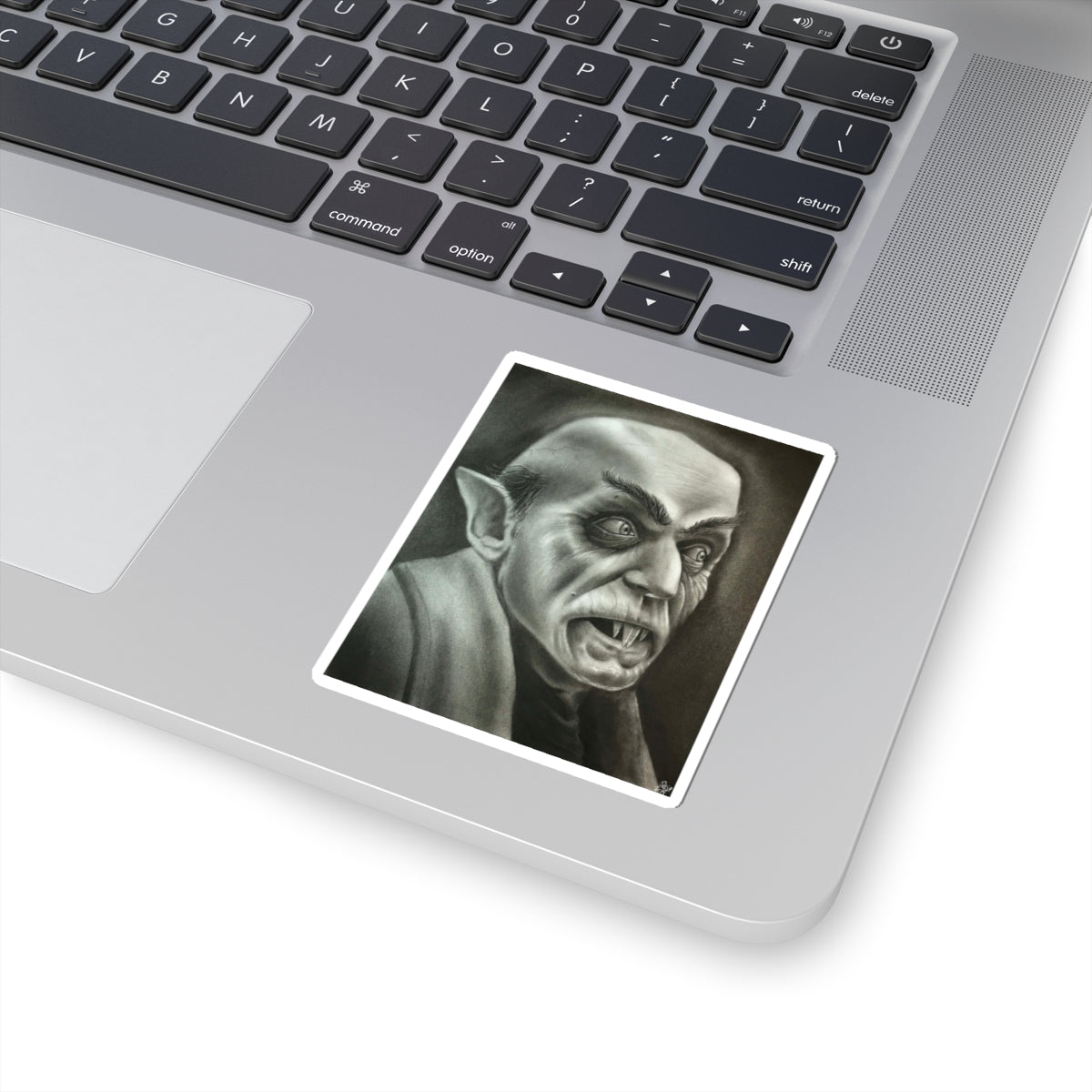 Nosferatu Vampire Portrait Sticker Original Artwork Horror Halloween