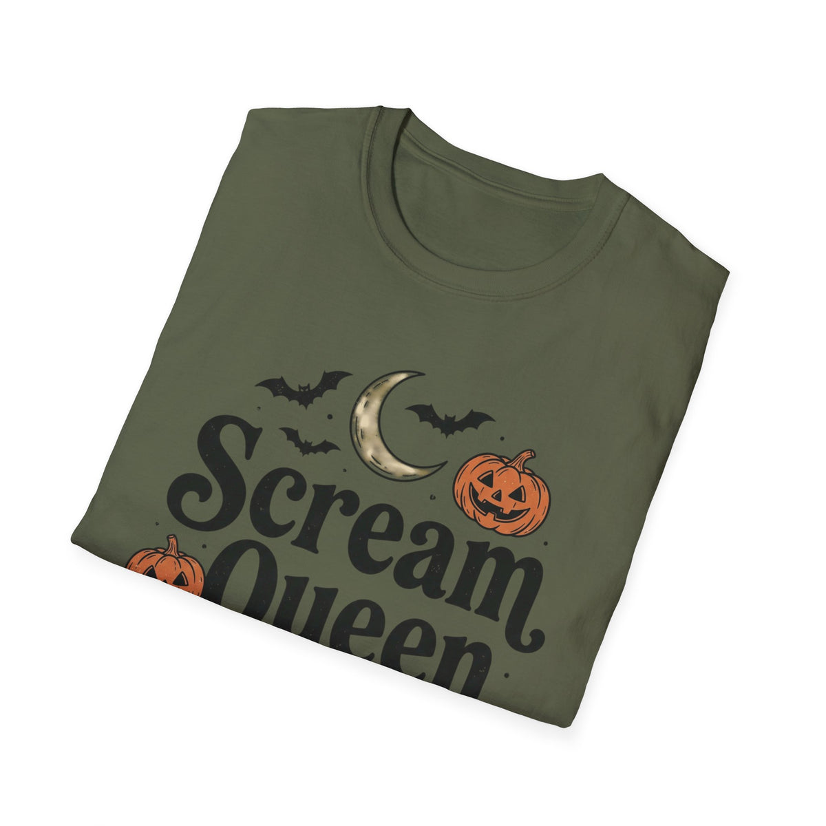 Scream Queen T-Shirt Halloween Spooky Horror Alternative Goth Clothing