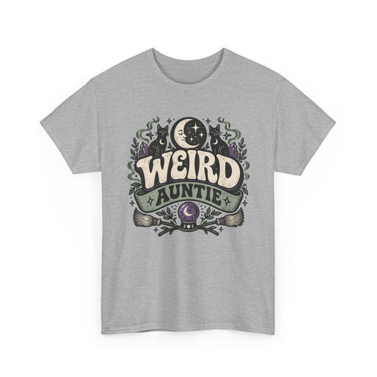 Weird Auntie Occult Graphic T-Shirt Witchy Goth Alternative Clothing