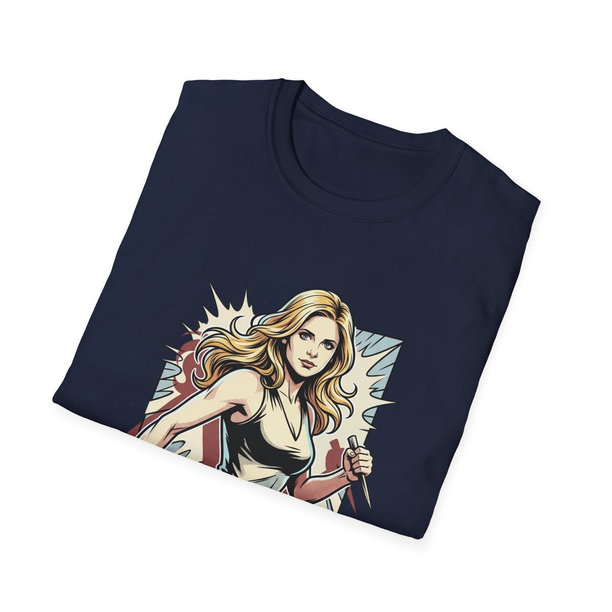 Buffy the Vampire Slayer Comic Style T-Shirt — “Be brave. Live. For me.” Horror