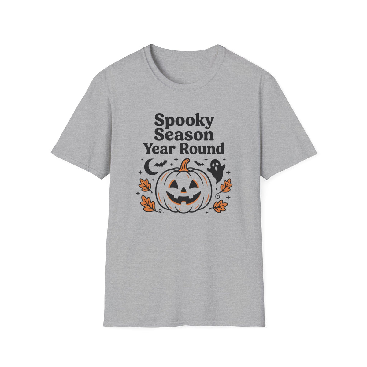 Spooky Season Year Round Pumpkin T-Shirt Halloween Fall Autumn Clothing