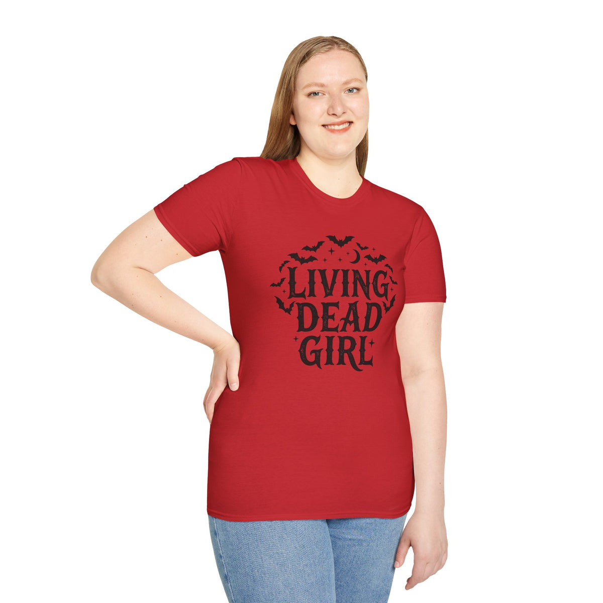 Living Dead Girl T-Shirt Gothic Halloween Bats Alternativee Goth Clothing