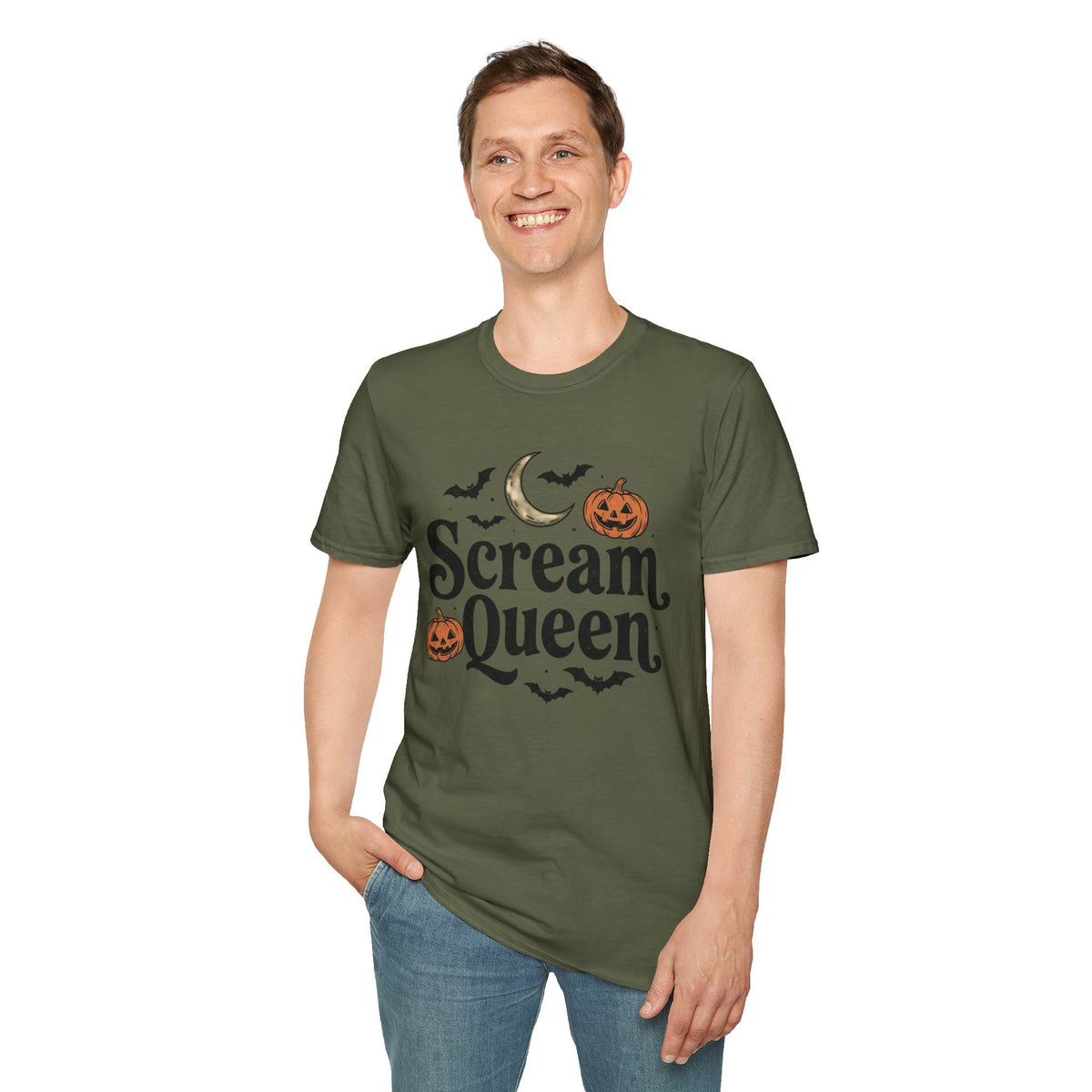 Scream Queen T-Shirt Halloween Spooky Horror Alternative Goth Clothing