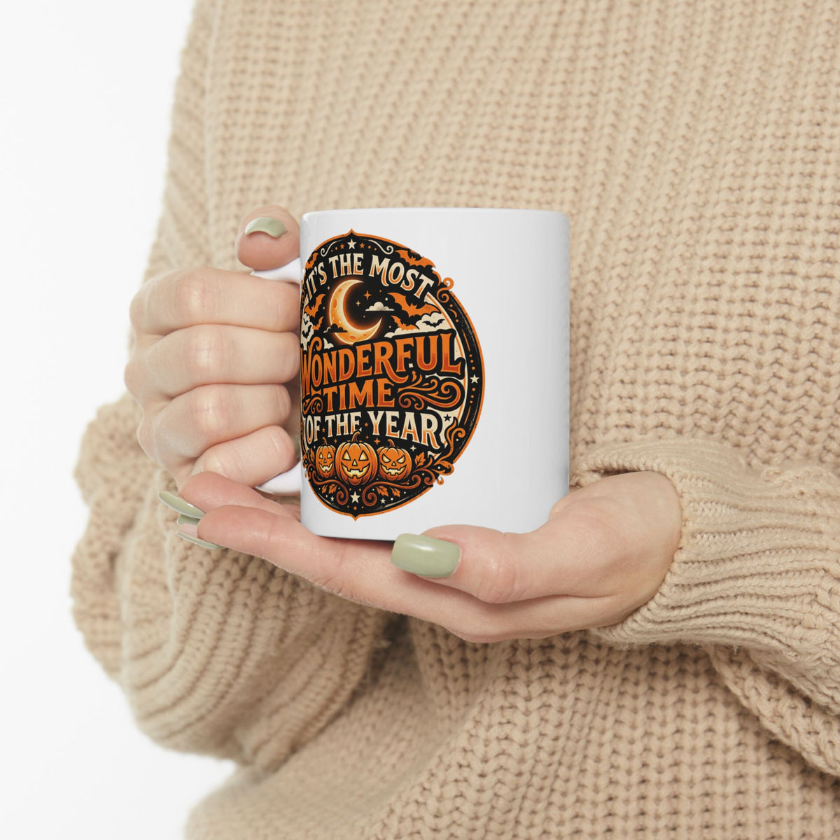 Halloween Most Wonderful Time of the Year Mug Spooky Coffee Cup Horror