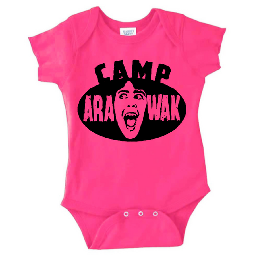Sleepaway Camp Arawak Childrens Bodysuit Newborn 24 Months Horror Halloween