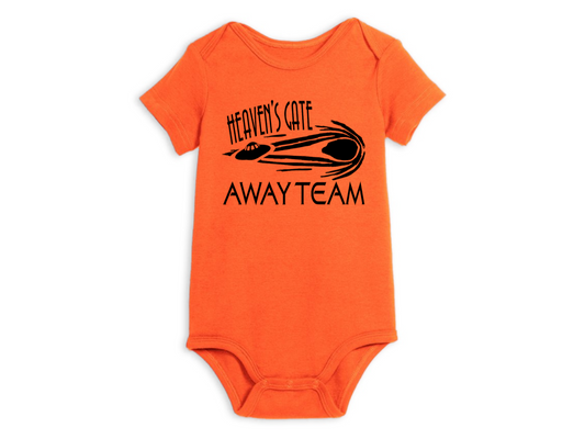 Heavens Gate Away Team True Crime Childrens Bodysuit Newborn 24 Months Horror Halloween