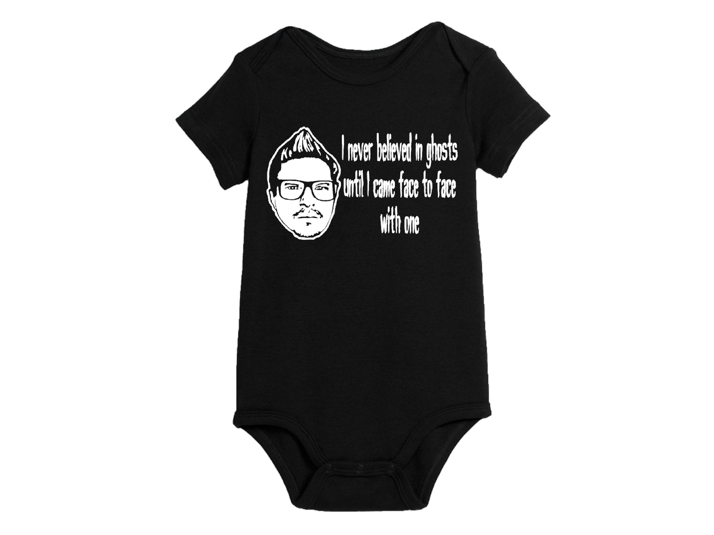 Believe Ghost Adventures Childrens Bodysuit Newborn 24 Months Horror Halloween